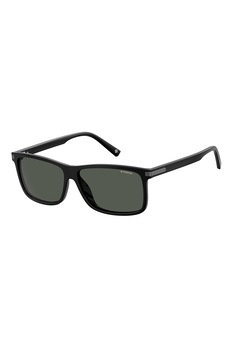 Polaroid, Ochelari de soare unisex polarizati, Negru, 59-13-145 Standard Polaroid, Ochelari de soare unisex polarizati, Negru, 59-13-145 Standard