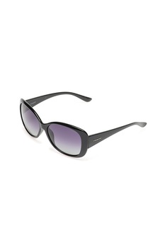 Polaroid, Ochelari de soare ovali unisex cu lentile polarizate, Negru, 58-15-135 Standard Polaroid, Ochelari de soare ovali unisex cu lentile polarizate, Negru, 58-15-135 Standard