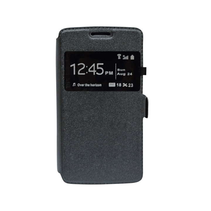 Калъф Omni BOOK WINDOL за Samsung Galaxy J1 (2016), Черен