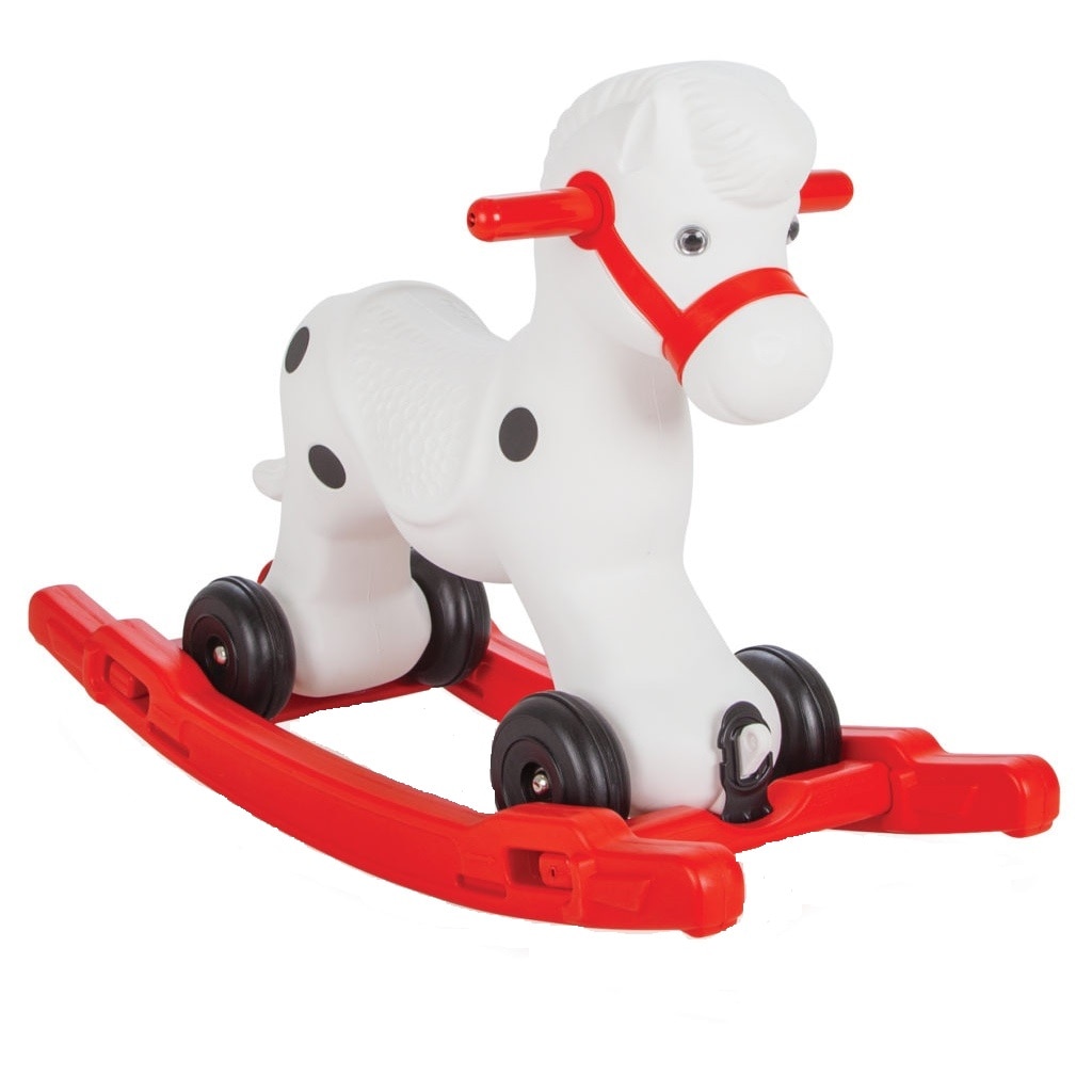 Balansoar cu roti Rocking Pony Horse cu sunete