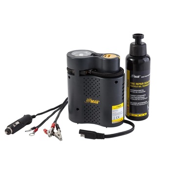 Compresor Airman EasyRider reparatie anvelopa cu solutie etansare 250ml,moto-velo Compresor Airman EasyRider reparatie anvelopa cu solutie etansare 250ml,moto-velo