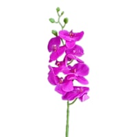 Fir orhidee artificiala Premium, Violet, 7 capete, 105 cm