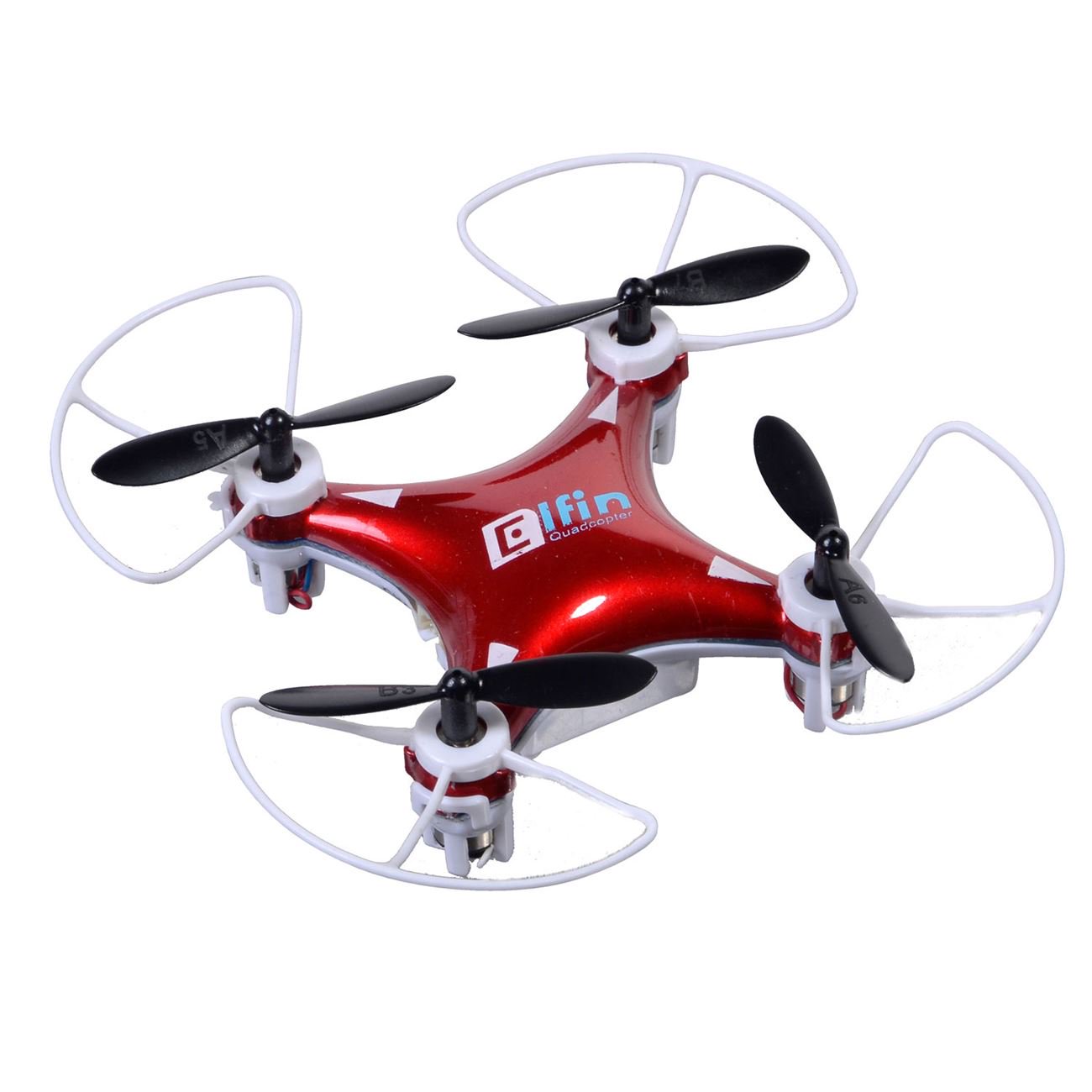Billable merge paper Mini drona, 2.4GHz, evarata, 3 viteze de zbor, 8x8x3 cm, rosu - eMAG.ro
