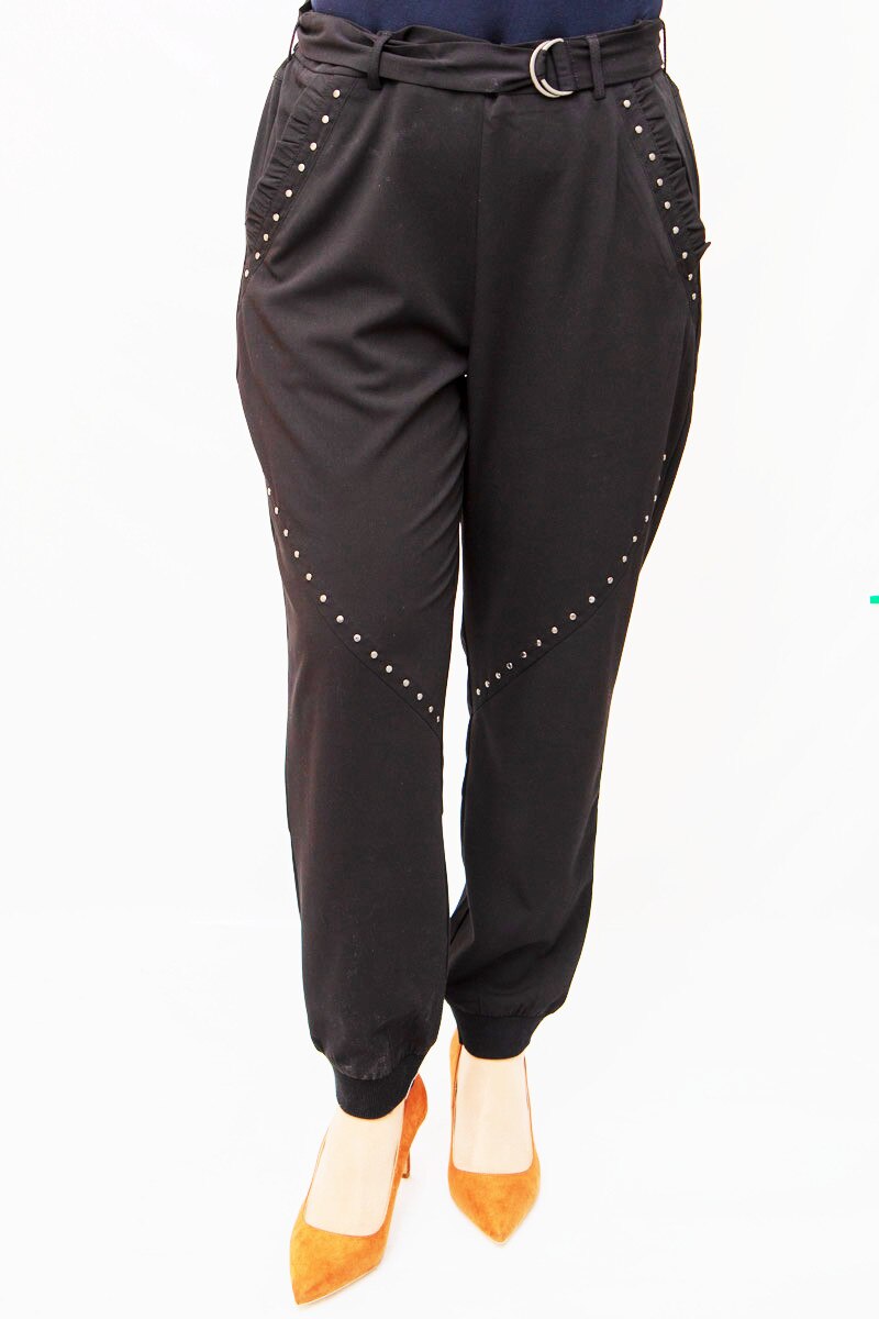 Salvari cu insertii metalice Sisters Point,negru