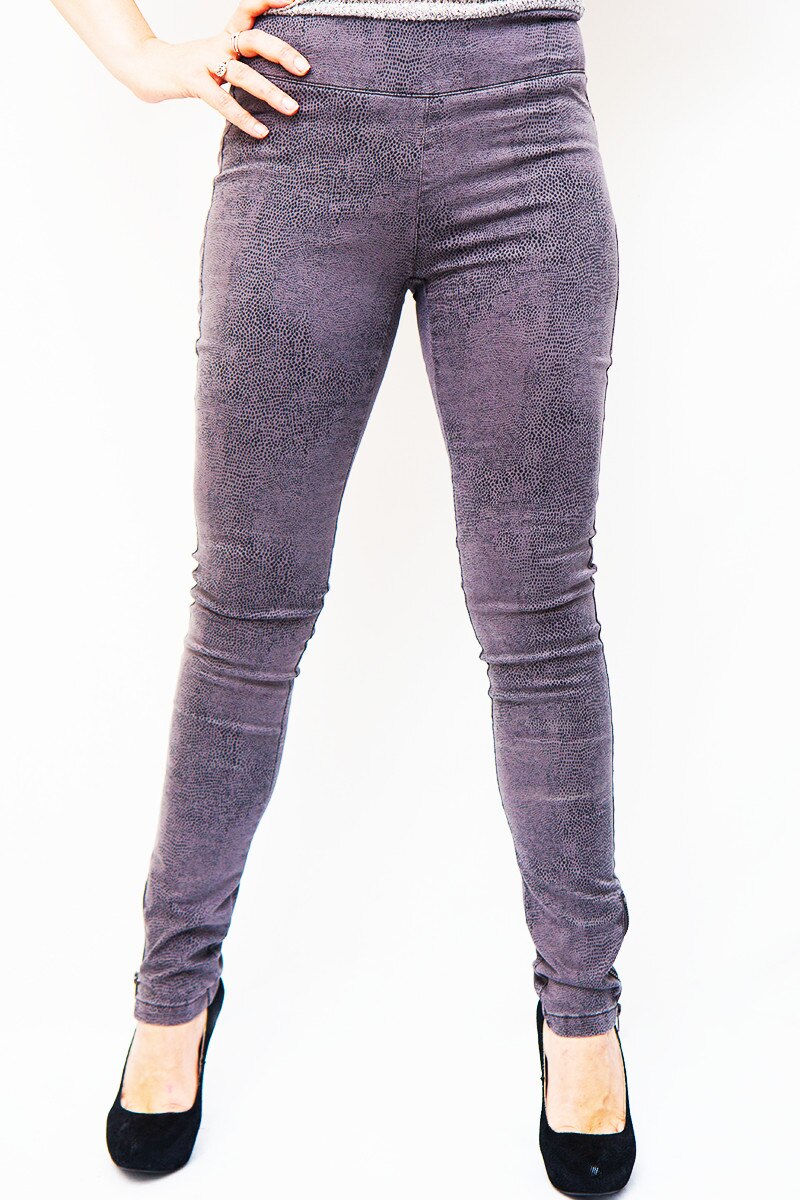 Pantaloni din piele Sisters Point, Gri