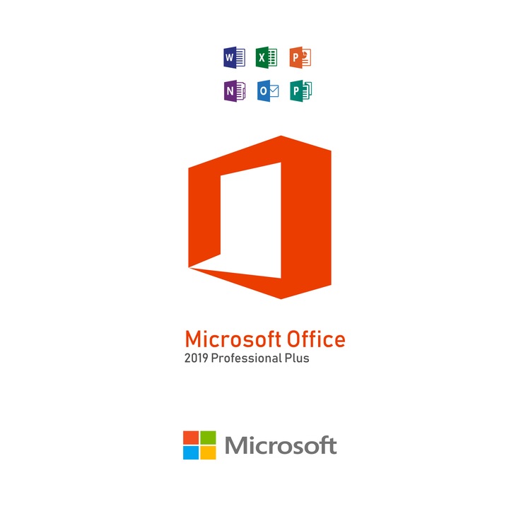 Microsoft Office 2019 Professional Plus 32/64 bit, többnyelvű, elektronikus licenc