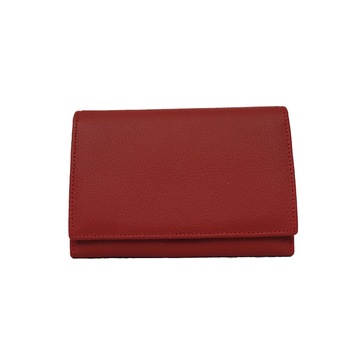Portofel dama din piele naturala Z001-6 Red Portofel dama din piele naturala Z001-6 Red