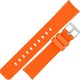 ZAFIT™ 20 мм силиконова каишка, съвместима със смарт часовник Samsung Galaxy watch 42 мм диагонал, Huawei Watch GT 2 (42 мм), оранжев CS01