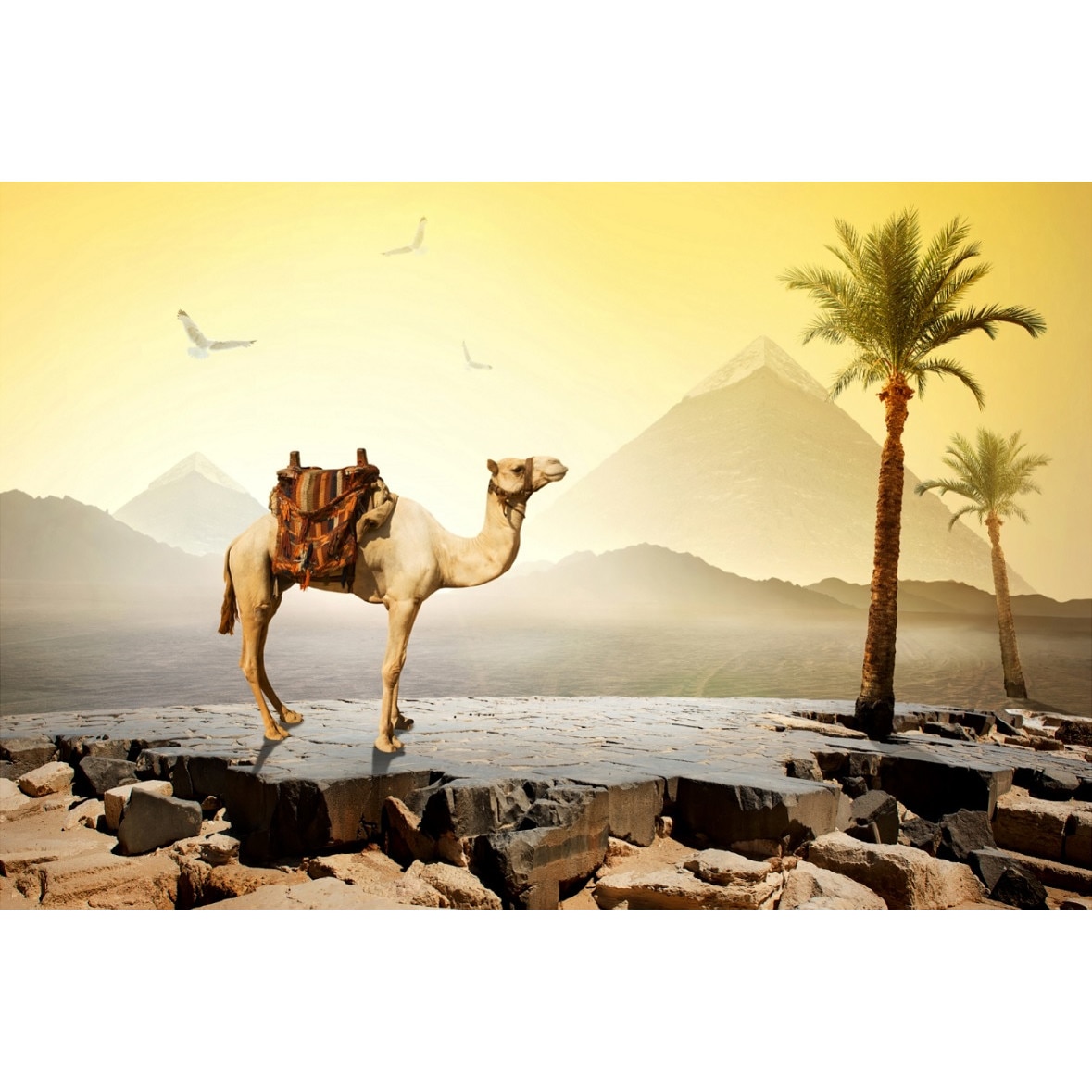 Tablou canvas Piramida 5 (90 x 60 cm)