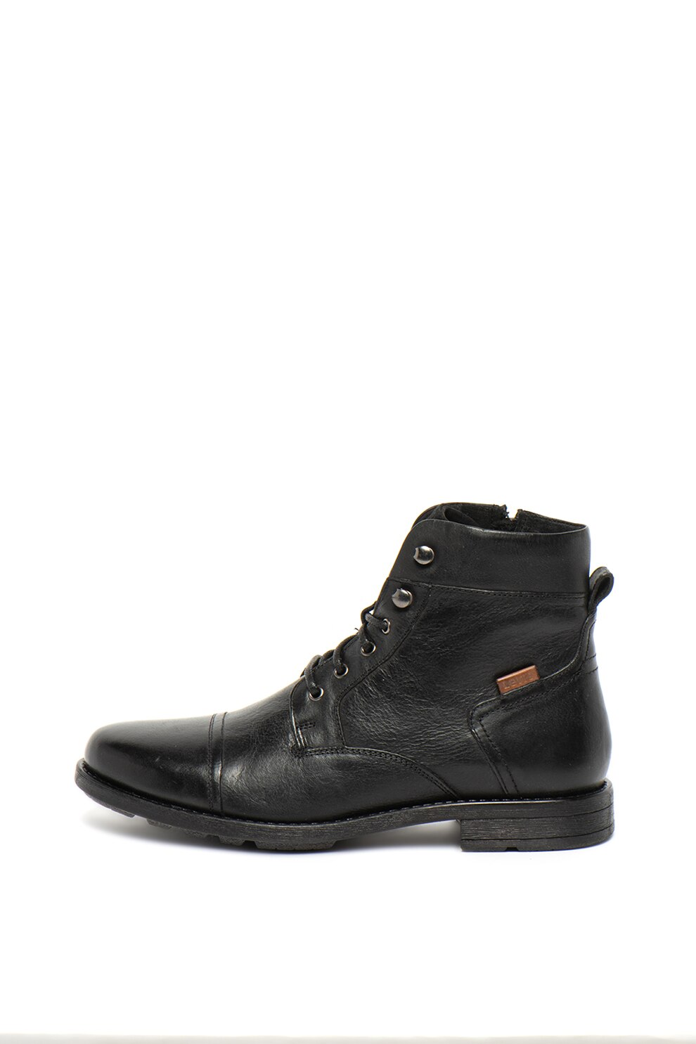 Levi's, Ghete din piele si piele intoarsa, Negru, 11