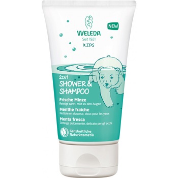 Gel de dus & sampon MINT,Weleda,150 ml Gel de dus & sampon MINT,Weleda,150 ml
