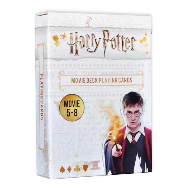 Cartamundi Harry Potter Klasszikus játékkártyák figurákkal a sorozat filmjeiből (5-8. Filmek)