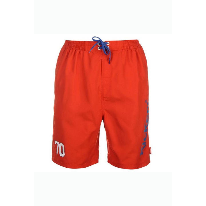 Спортни плажни бермуди Kickers, Черен, Бледочервен