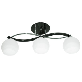 Lustra CALIPSO 50421/3A CR+ZZN+WT, INTO, antracit, 25 cm Lustra CALIPSO 50421/3A CR+ZZN+WT, INTO, antracit, 25 cm