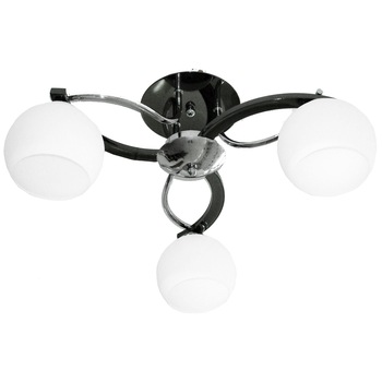 Lustra CALIPSO 50421/3 CR+ZZN+WT, INTO, antracit, 25 cm Lustra CALIPSO 50421/3 CR+ZZN+WT, INTO, antracit, 25 cm