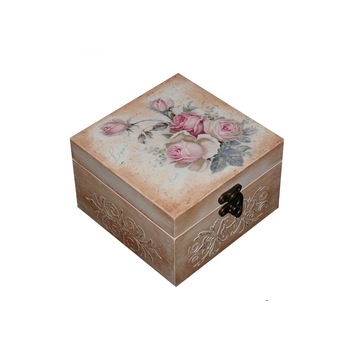 Cutie de bijuterii handmade, Serena, Vintage Roses Cutie de bijuterii handmade, Serena, Vintage Roses