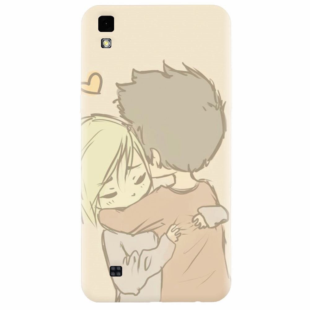 Husa silicon pentru Lg X Power, Couple Hug