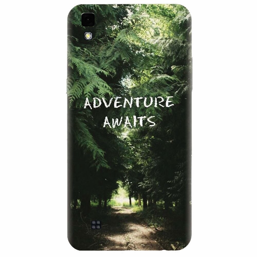 Husa silicon pentru Lg X Power, Adventure Awaits Forest