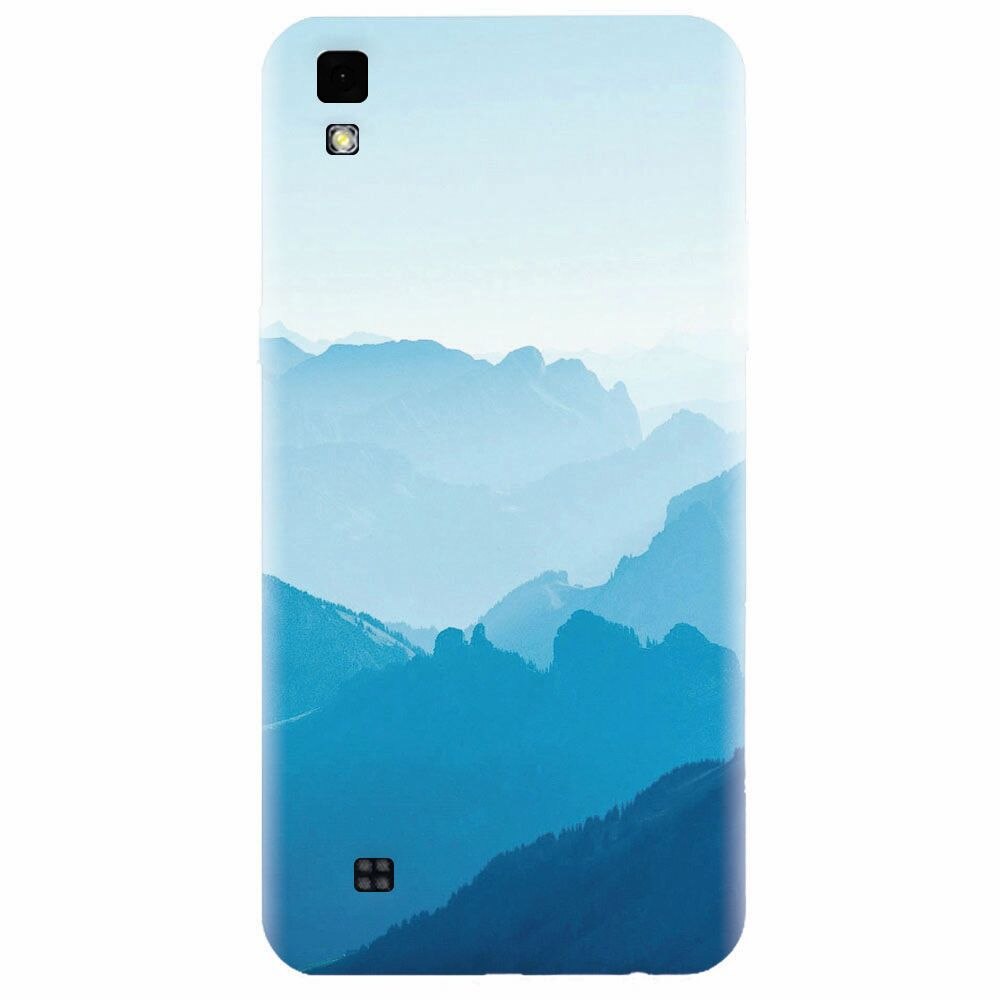 Husa silicon pentru Lg X Power, Blue Mountain Crests