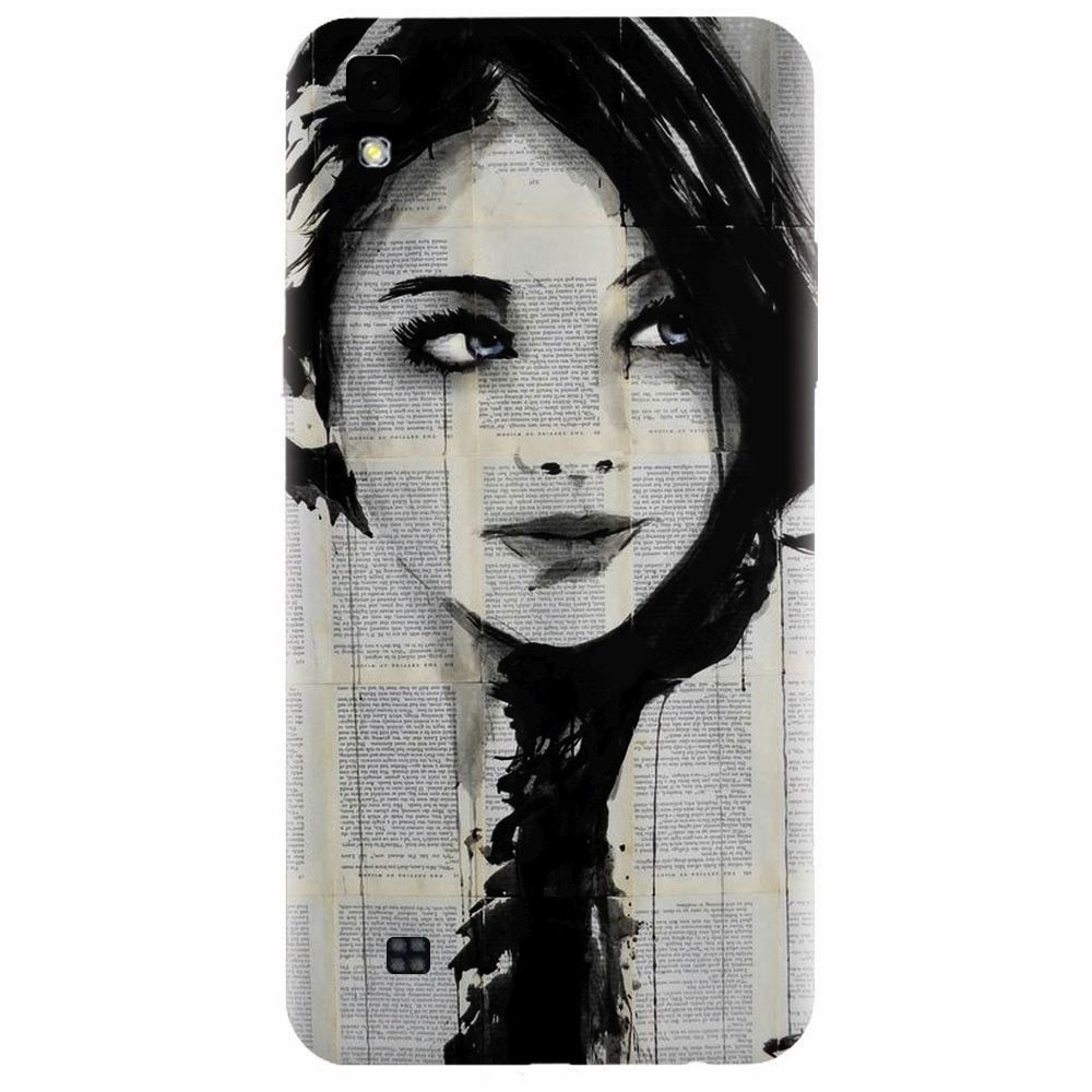 Husa silicon pentru Lg X Power, Blue Eyes