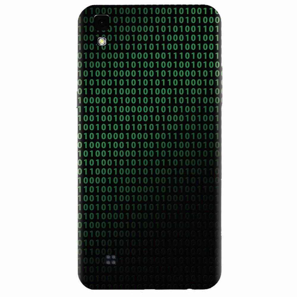 Husa silicon pentru Lg X Power, Binary Code
