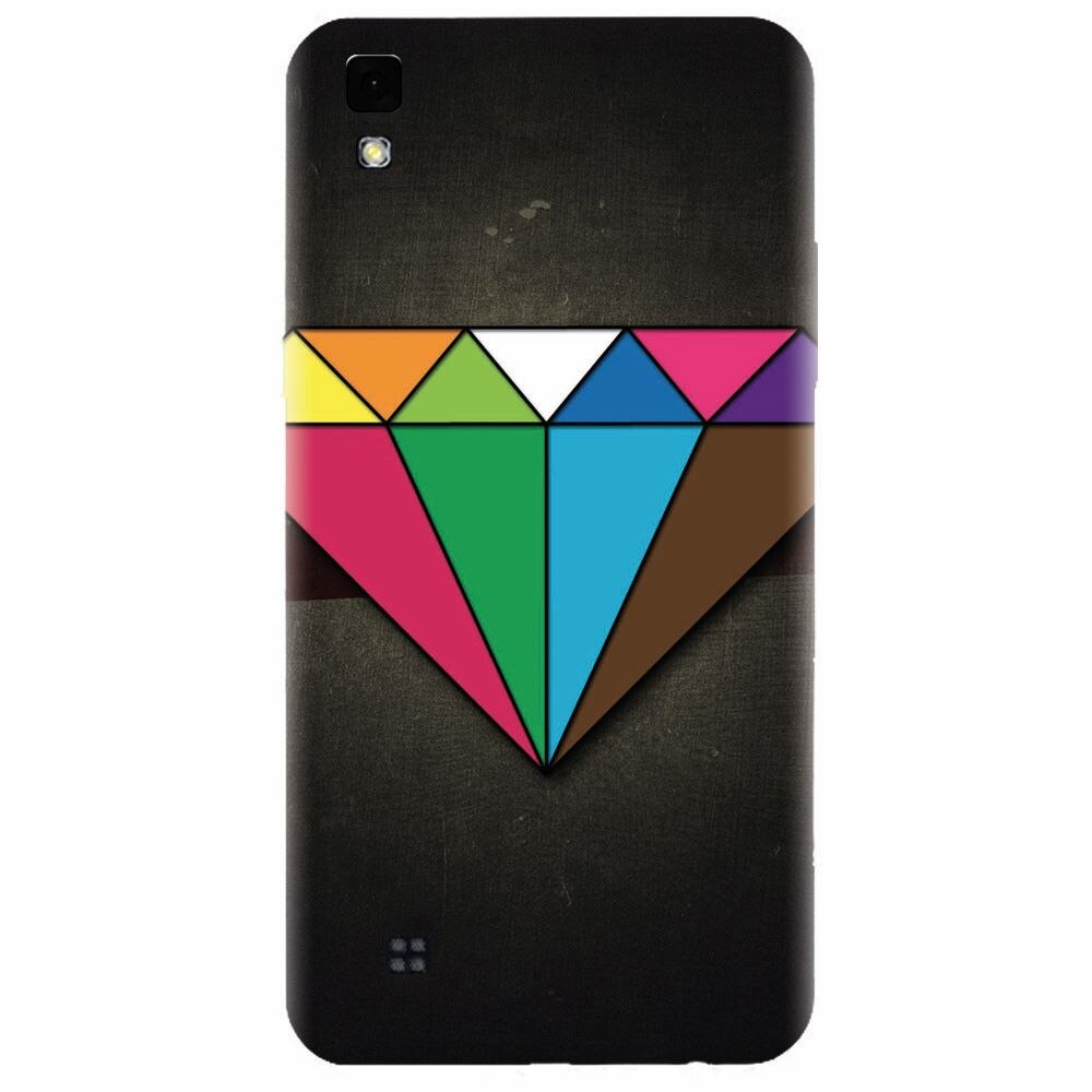 Husa silicon pentru Lg X Power, Colorful Diamond