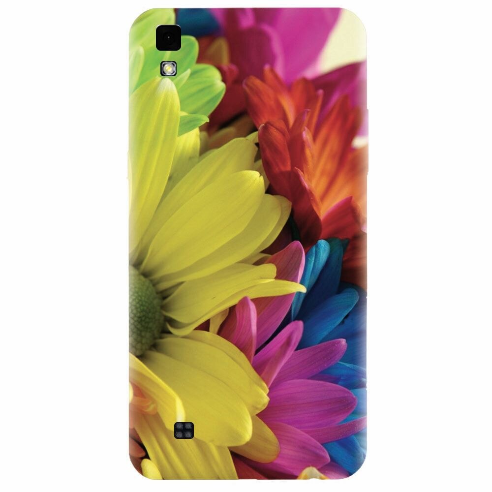 Husa silicon pentru Lg X Power, Flower
