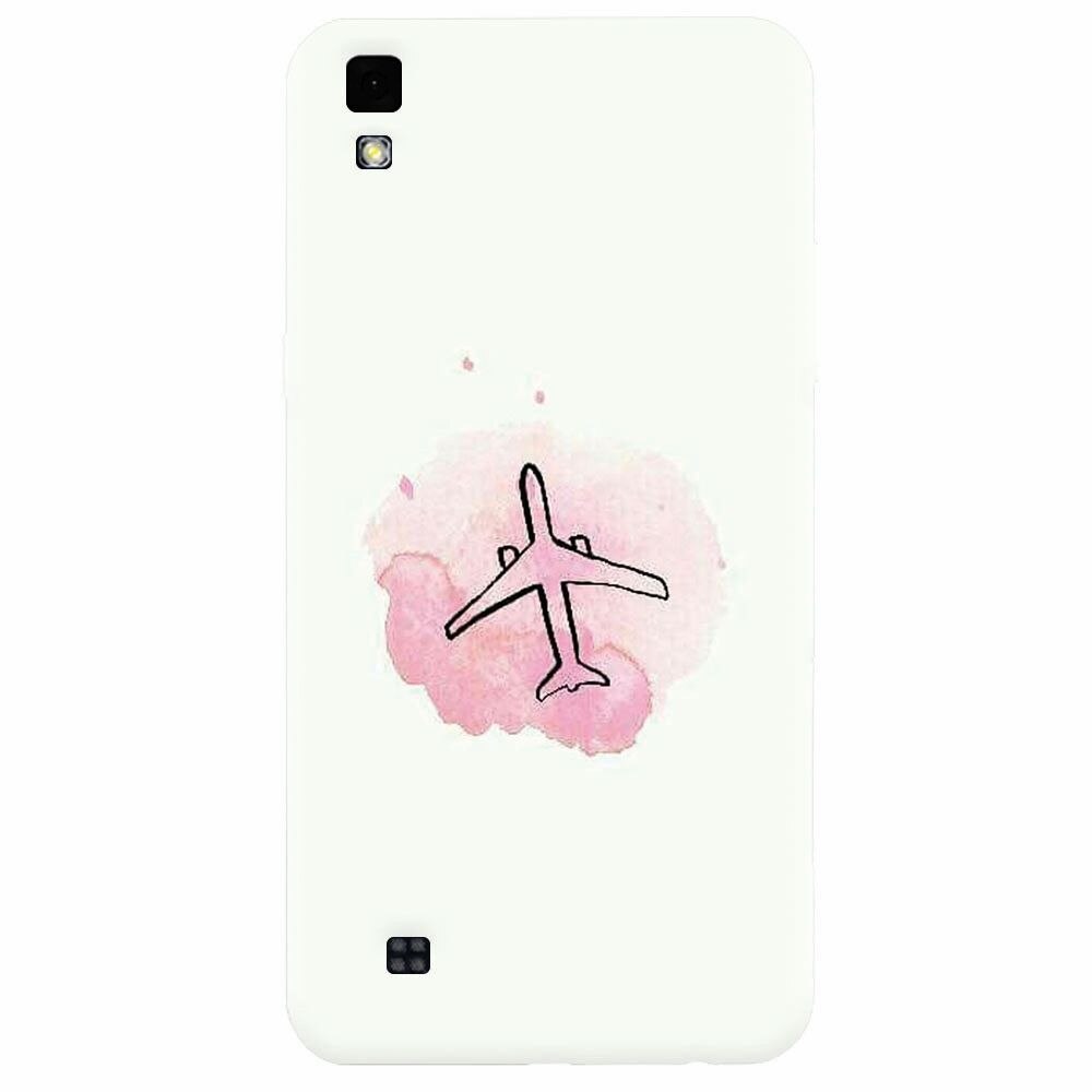 Husa silicon pentru Lg X Power, Airplain