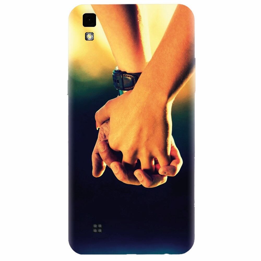 Husa silicon pentru Lg X Power, Couple Holding Hands