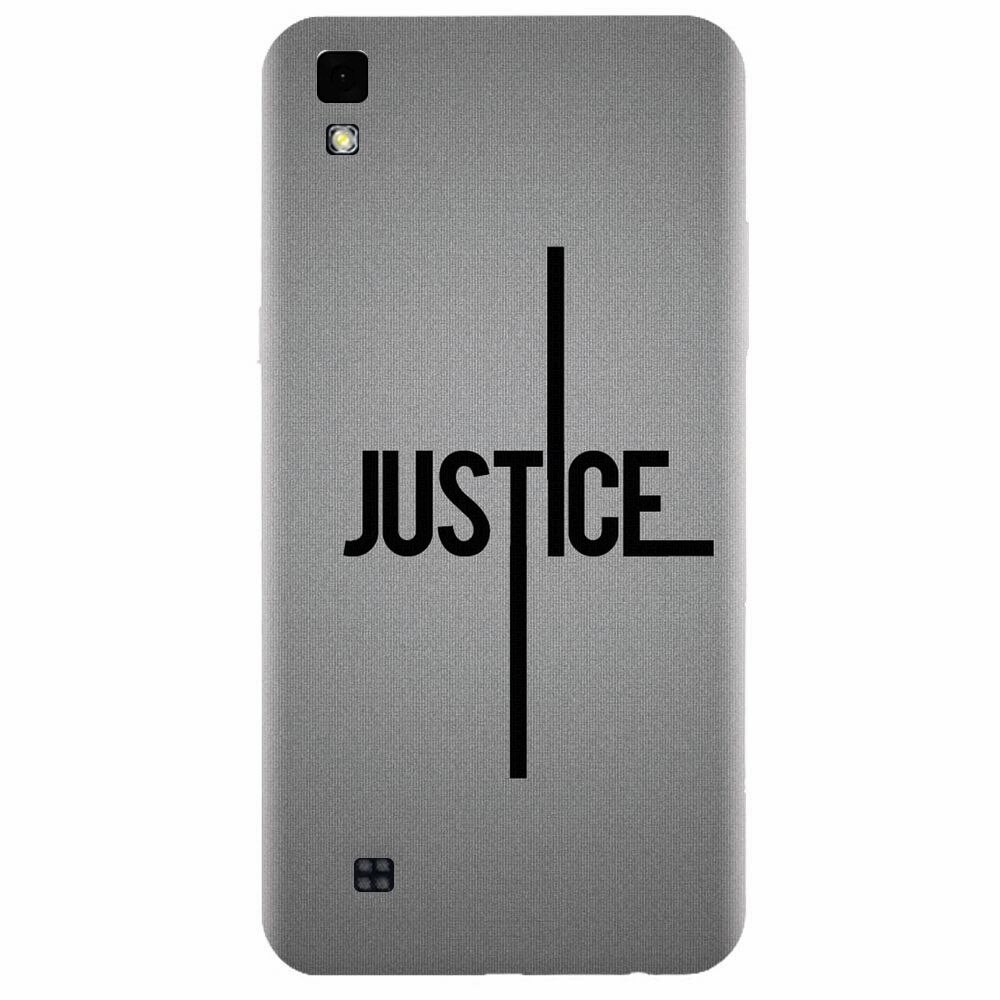 Husa silicon pentru Lg X Power, Amir Justice Minimalistic Nubheebuccus Text