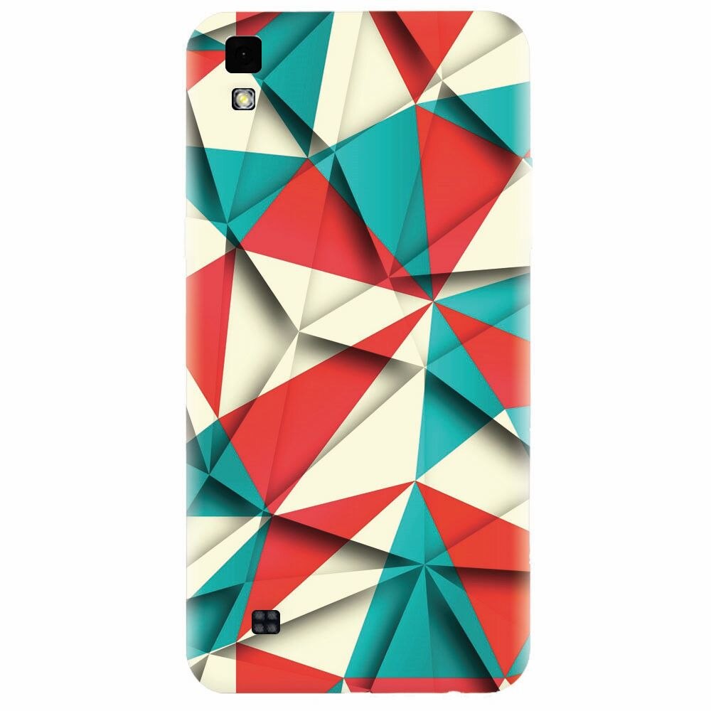 Husa silicon pentru Lg X Power, Abstract Vector