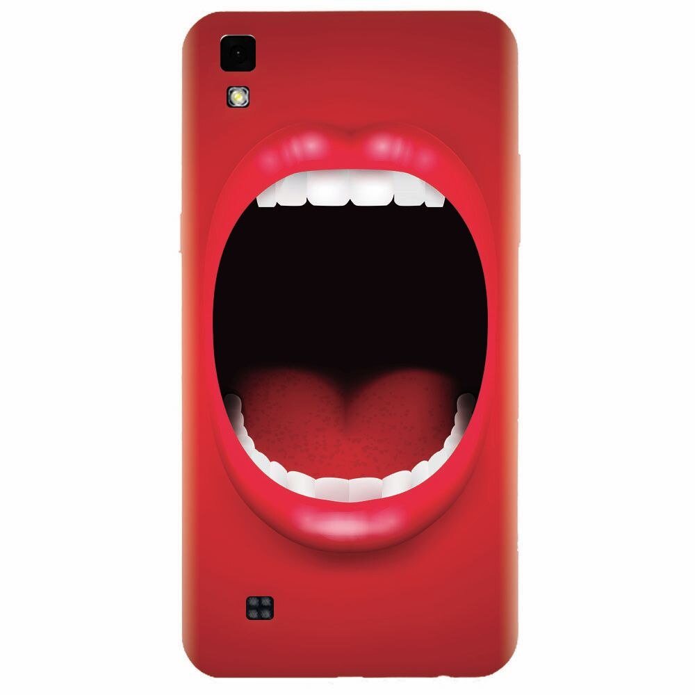 Husa silicon pentru Lg X Power, Big Mouth