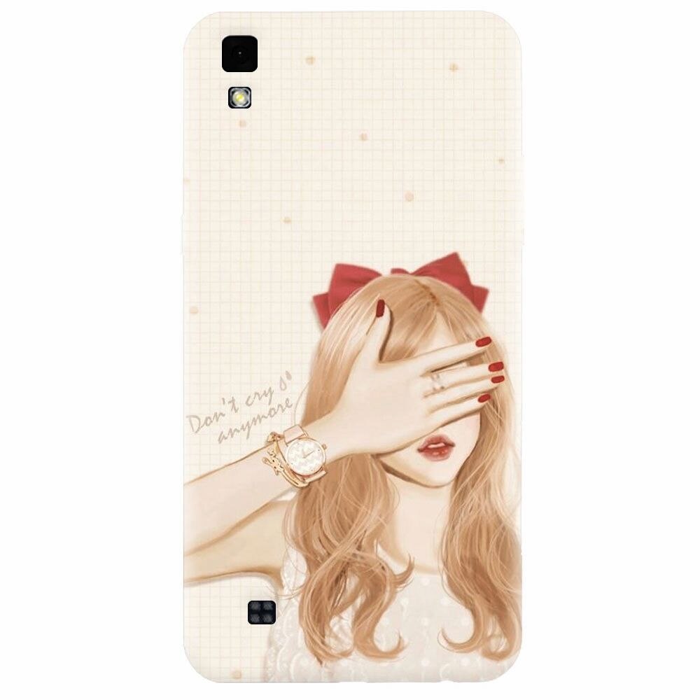 Husa silicon pentru Lg X Power, Dont Cry Anymore