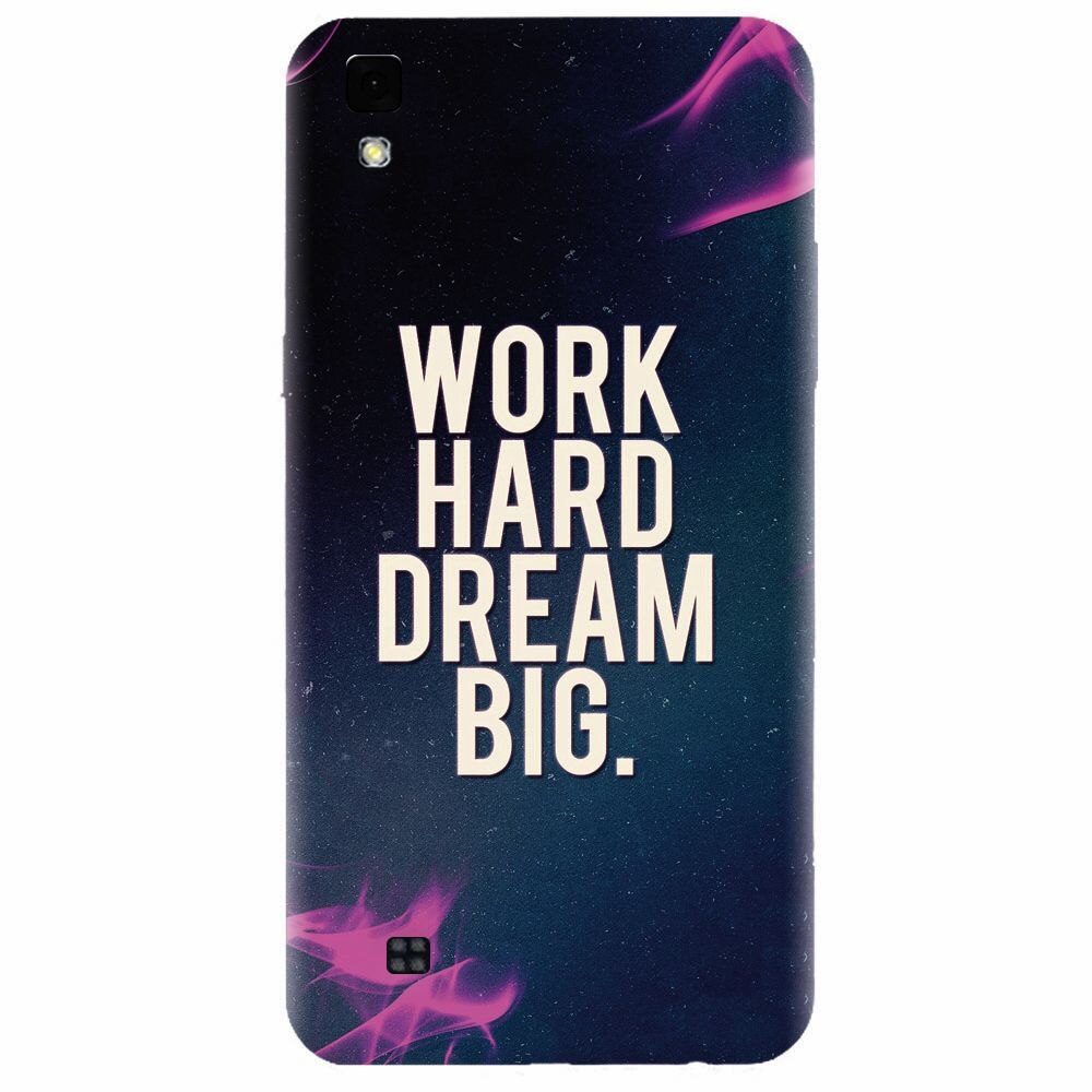 Husa silicon pentru Lg X Power, Dream Big
