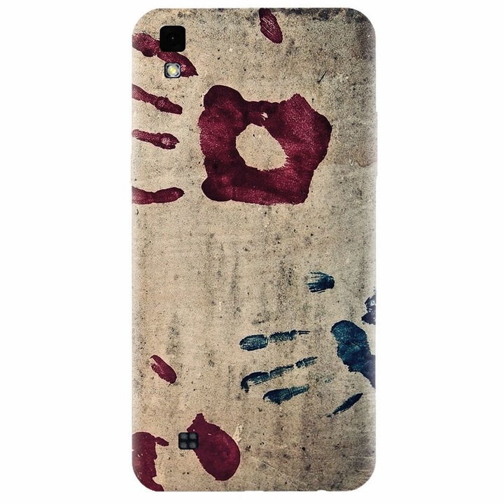 Силиконов капак за Lg X Power, Handprints