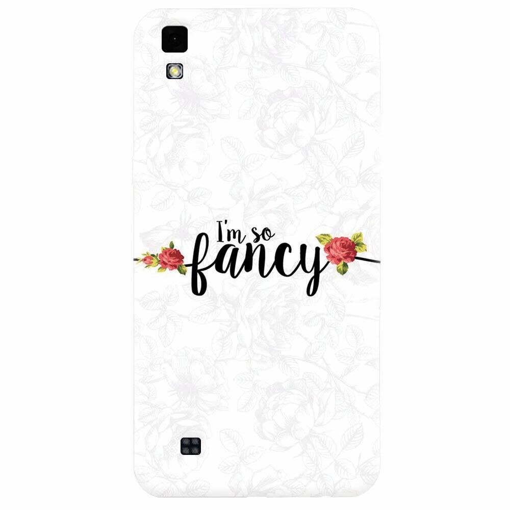 Husa silicon pentru Lg X Power, Im So Fancy Floral