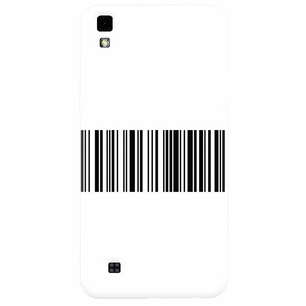 Husa silicon pentru Lg X Power, Bar Code