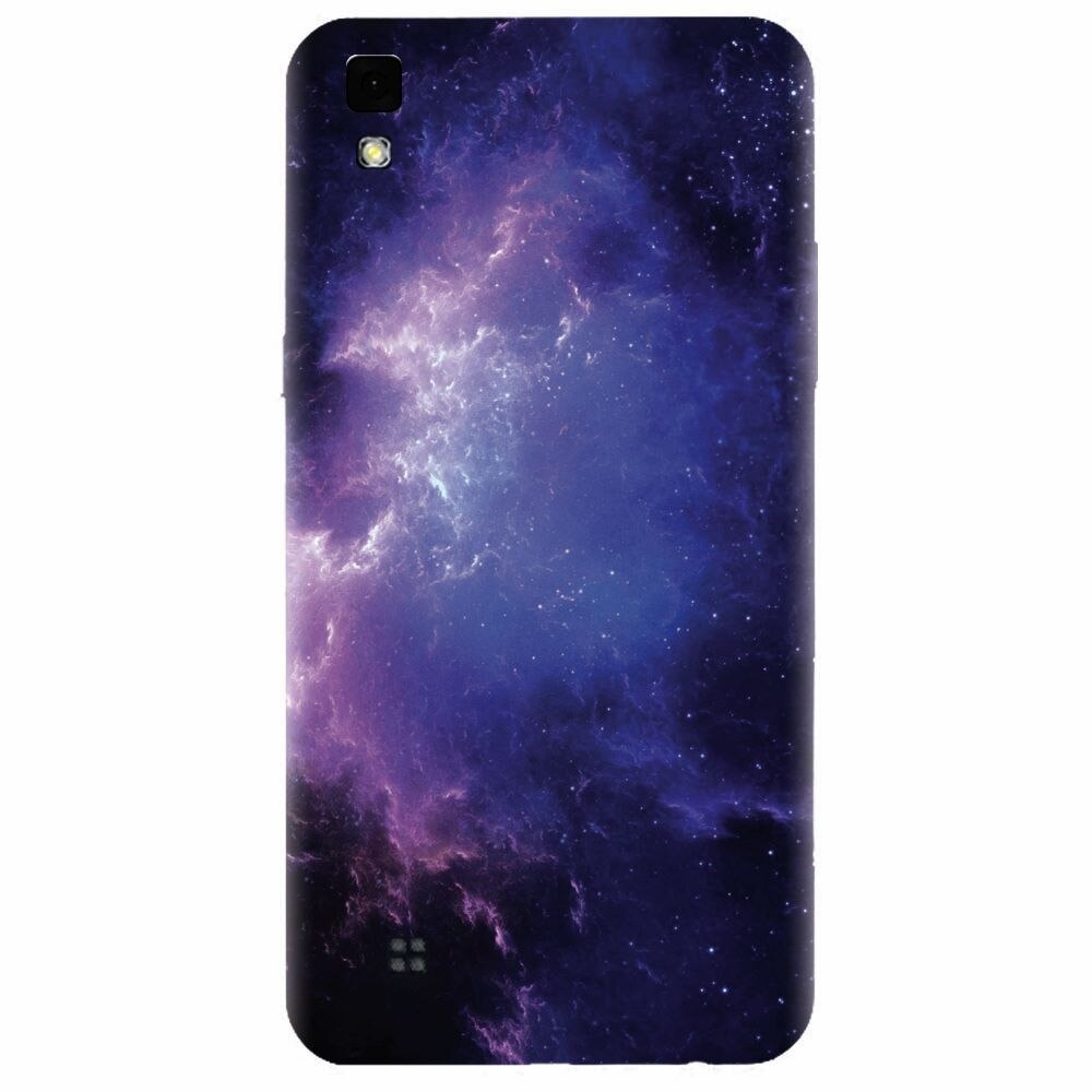 Husa silicon pentru Lg X Power, Purple Space Nebula