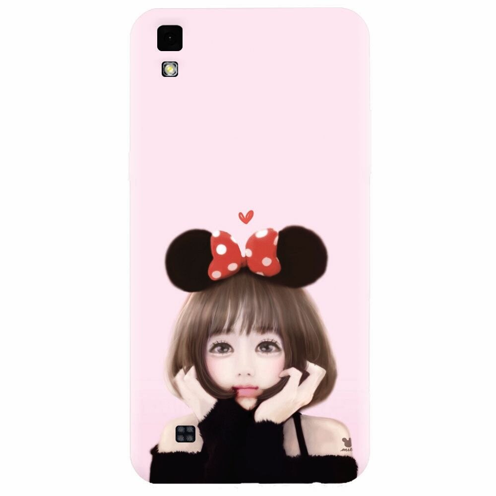 Husa silicon pentru Lg X Power, Girly 002