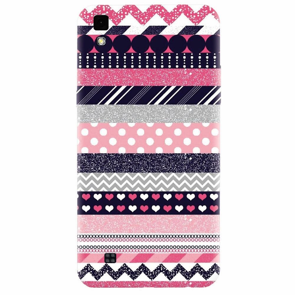 Husa silicon pentru Lg X Power, Love Pattern