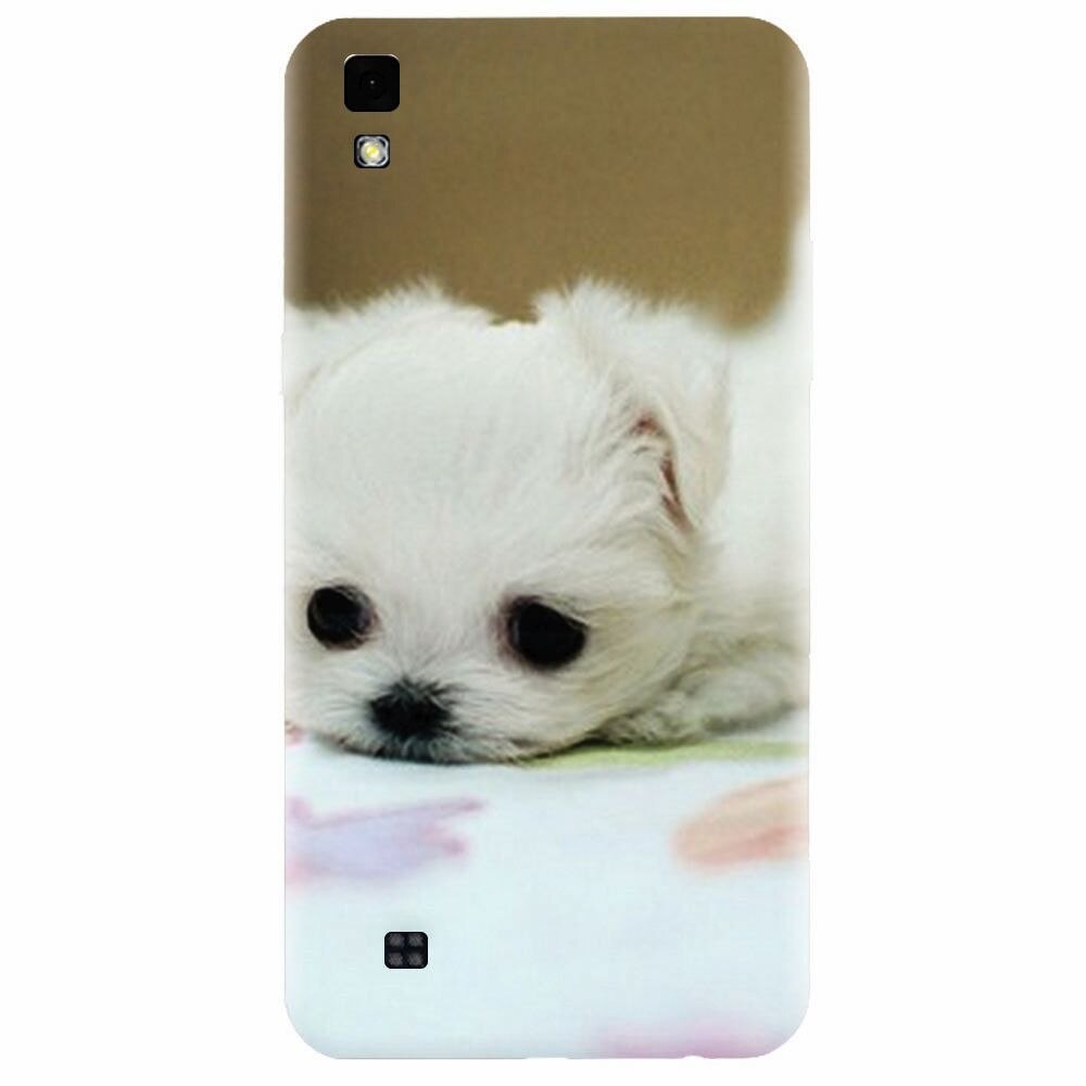 Husa silicon pentru Lg X Power, Puppies 001