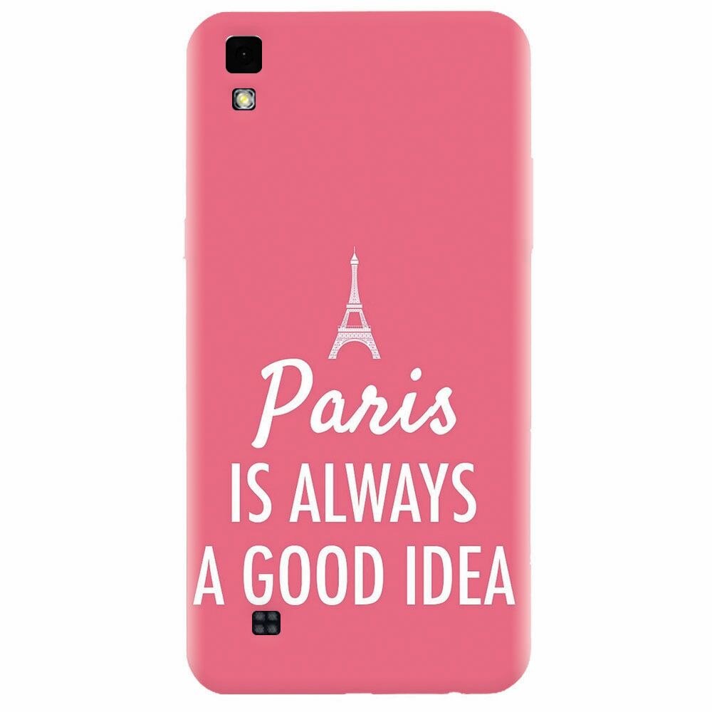 Husa silicon pentru Lg X Power, Paris Is Always A Good Idea