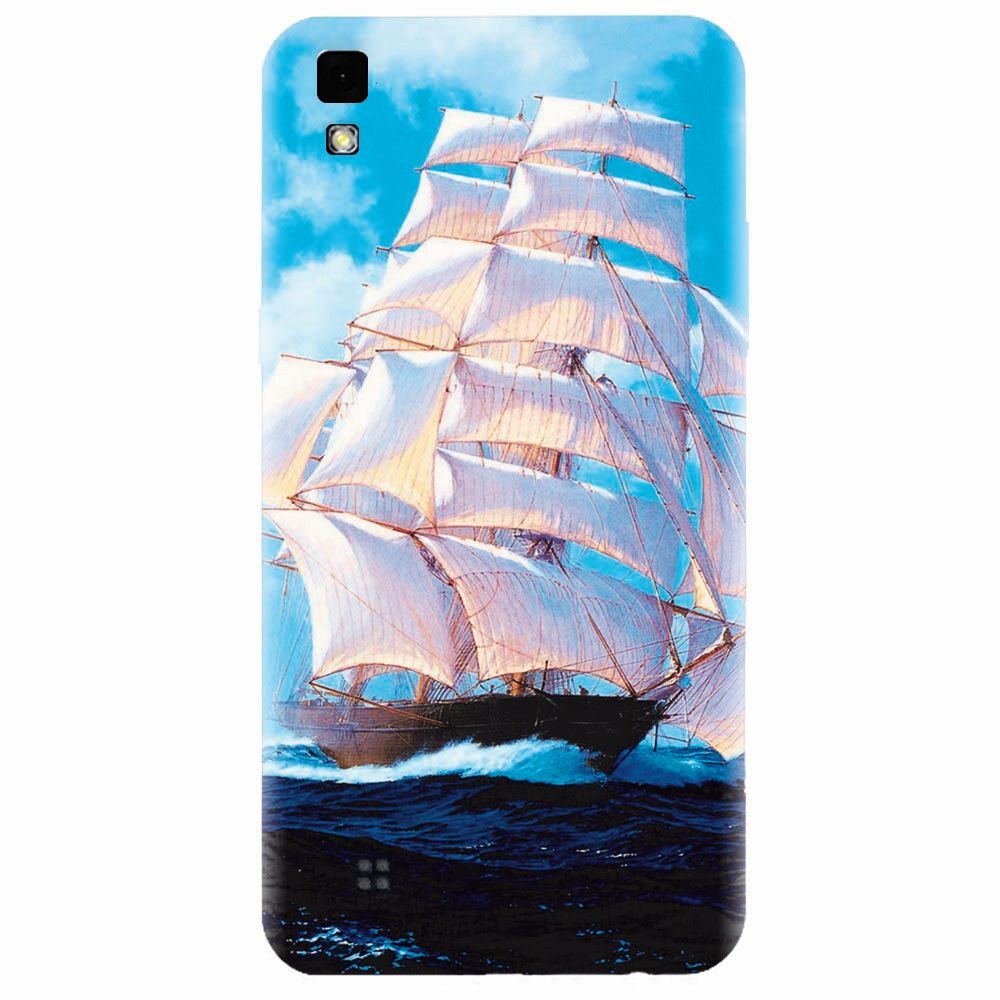 Husa silicon pentru Lg X Power, Attractive Art Of Ships