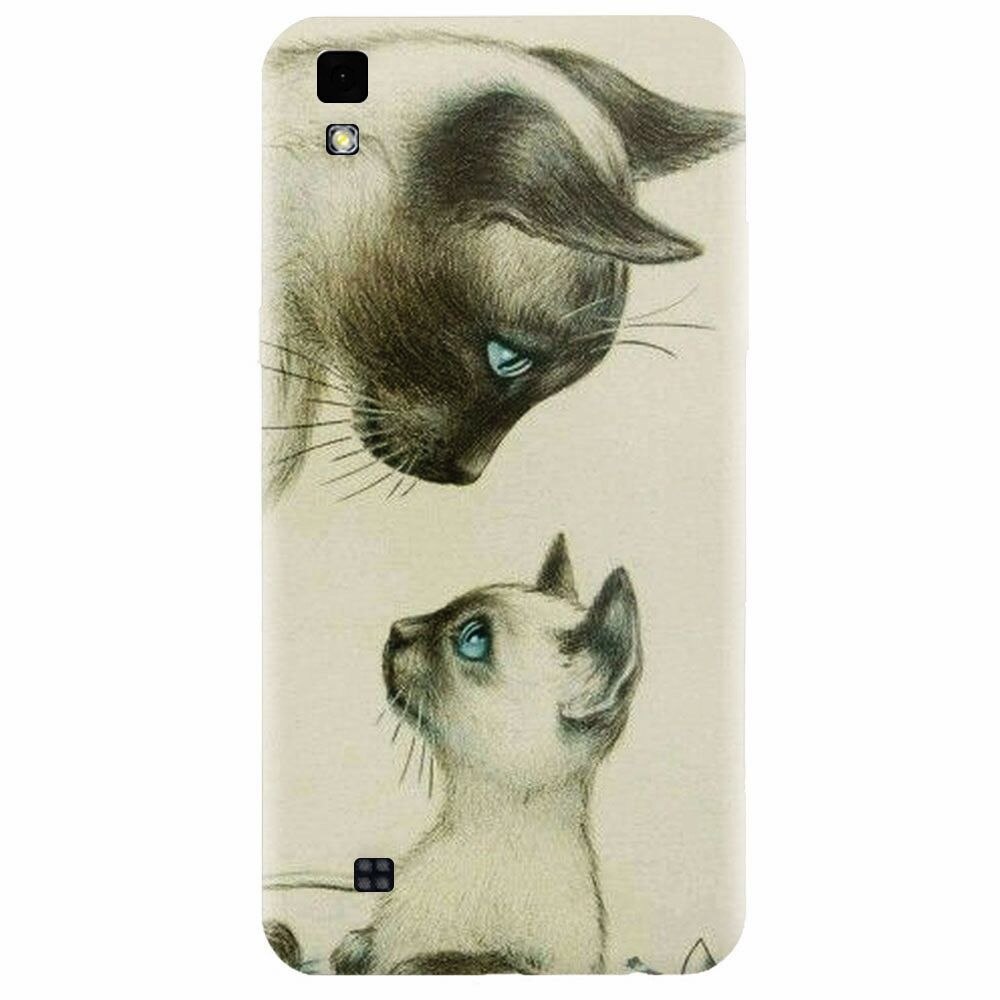Husa silicon pentru Lg X Power, Little Cat