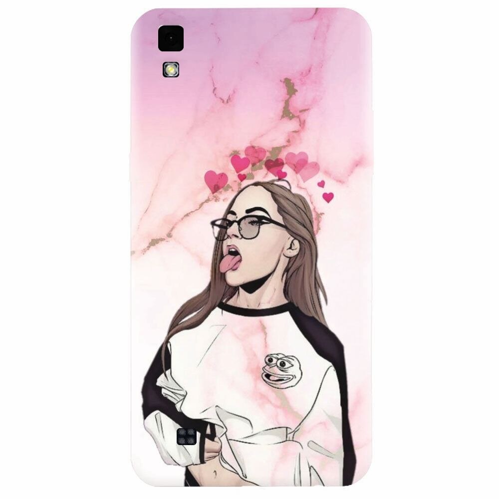 Husa silicon pentru Lg X Power, Bad Girl