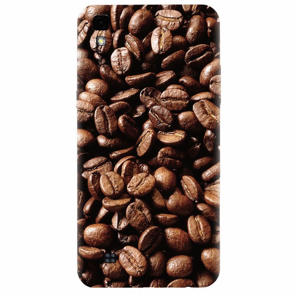 Husa silicon pentru Lg X Power, Coffee Beans