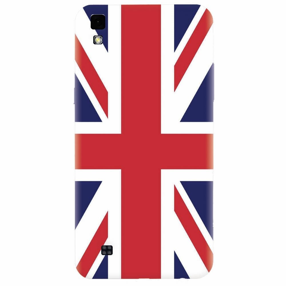 Husa silicon pentru Lg X Power, UK Flag Illustration