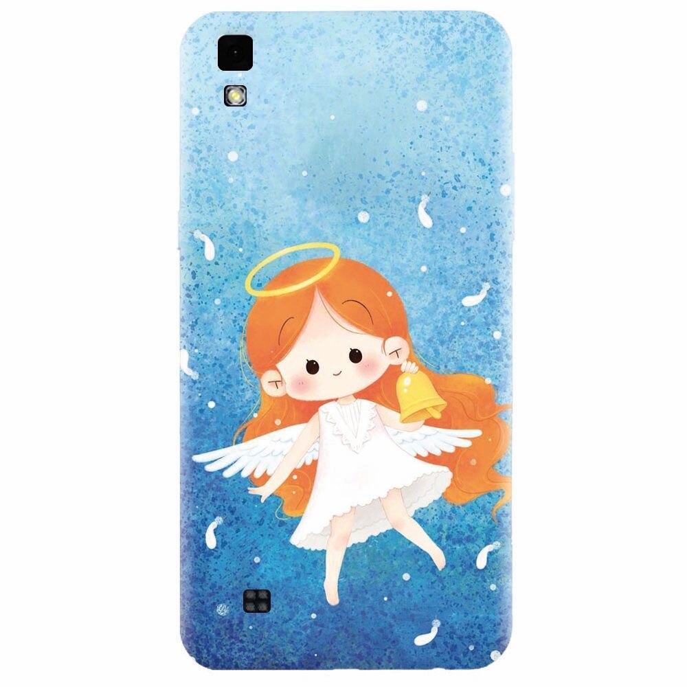 Husa silicon pentru Lg X Power, Cute Angel