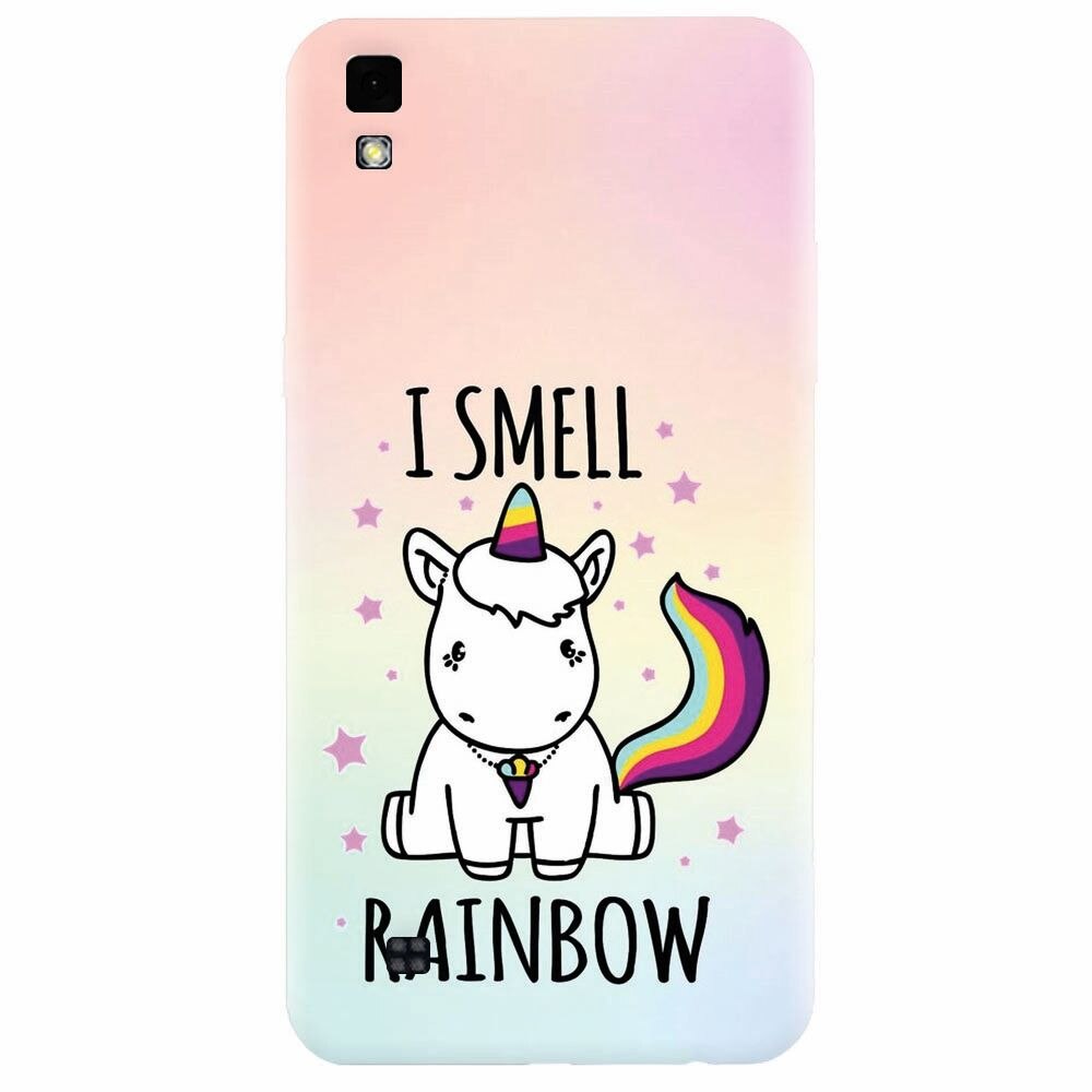 Husa silicon pentru Lg X Power, I Smell Rainbow