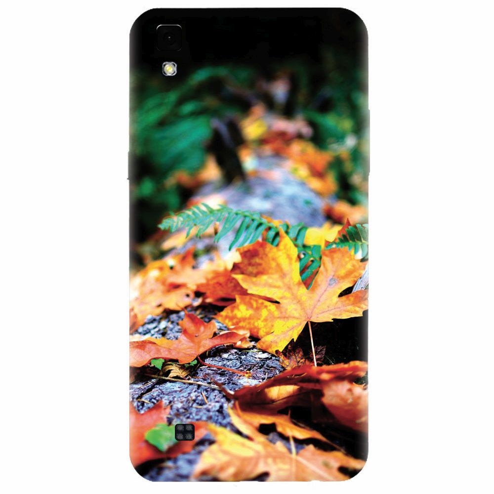 Husa silicon pentru Lg X Power, Autumn Leaves